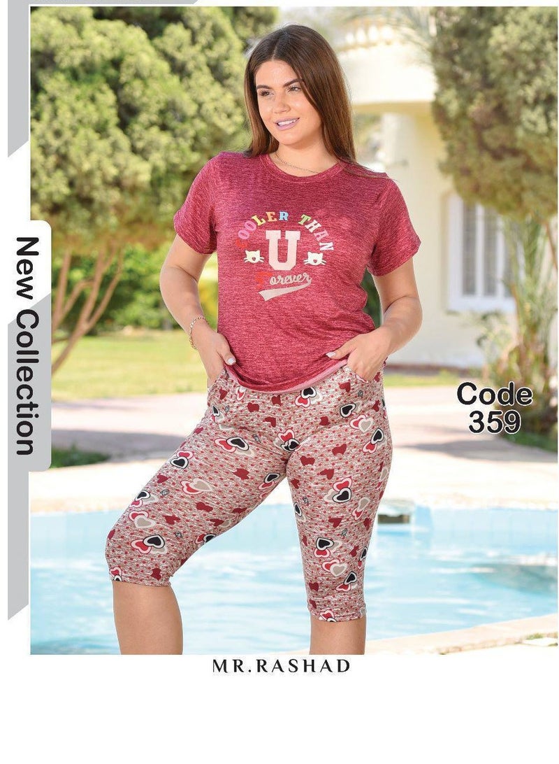 Women's cotton pajamas