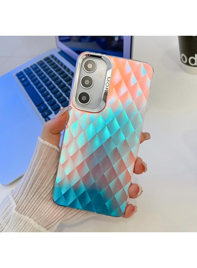 erorex Case For Samsung Galaxy A55 5G Electroplating Laser Texture TPU Phone Case - Image 3