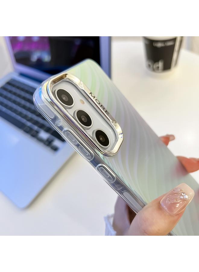 erorex Case For Samsung Galaxy A55 5G Electroplating Laser Texture TPU Phone Case - Image 5