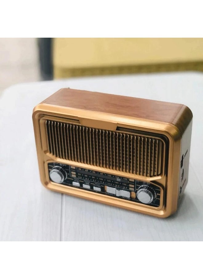 Denx Rechargeable Radio, Portable Radio Am Fm Transistor With Best Sound, Solar/Battery Operated Radio, Support Tf Card/Usb Playing  - Image 4