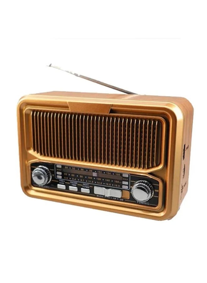 Denx Rechargeable Radio, Portable Radio Am Fm Transistor With Best Sound, Solar/Battery Operated Radio, Support Tf Card/Usb Playing  - Image 5
