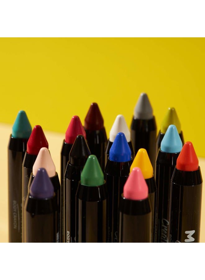 Moon Creations عصا طلاء الوجه / قلم الجسم للمكياج للوجه والجسم من مون كرييشنز - 0.12 أونصة - للبشرة الفاتحة - Image 3