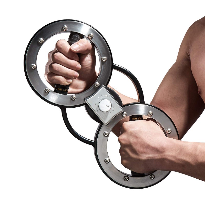 Spinning Burn آلة دوران حرق دوارة، معدات تمرين الذراع للرجال والنساء، مدرب الساعد للملاكمة، 12 رطل لتقوية الذراع والكتف للتدريبات المنزلية وصالات الألعاب الرياضية وإعادة التأهيل - Image 1