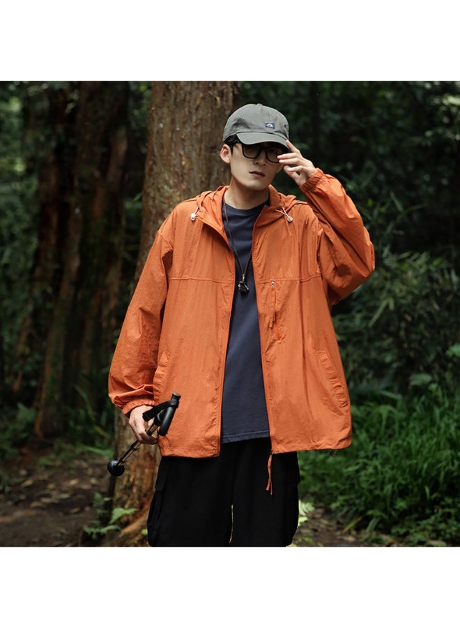 Mijioceon Sun Protection Clothing Jacket, UPF 50+ Unisex Lightweight Long-sleeved Ice Silk Hooded Shirts Anti-UV Fishing Outdoor Clothes for Men Women Unisex couple style - Image 4