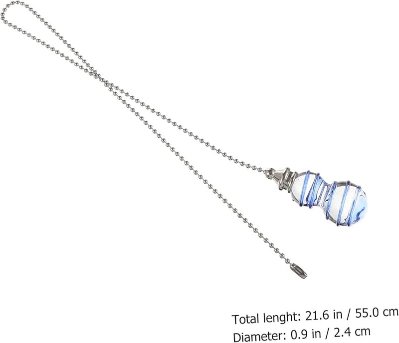 كريستال سقف مروحة سلسلة سحب زخرفة أوروبي نمط تعليق قلادة مصباح - Image 4