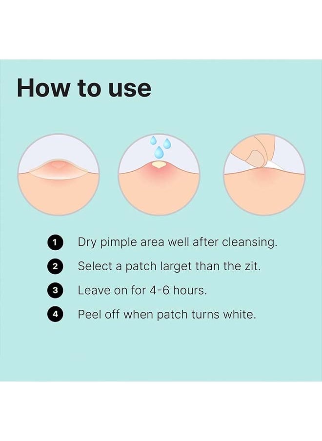 ATRJSZ - 120 Count Pimple Patch, Acne Pimple Patch Absorbing Hydrocolloid Original 3 Size Patches for Blemishes and Zits Cover, Spot Stickers for Face and Body (120 Count (Pack of 5)) - Image 1