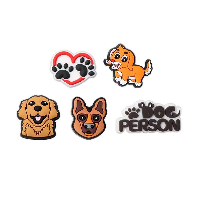 BOWNDY Animal Dog Pet Shoe Charms for Clog Shoe Decoration,Dog Animal Charm for Boys Kids Teens Man Gifts - Image 2