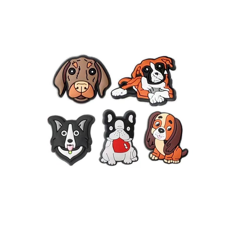 BOWNDY Animal Dog Pet Shoe Charms for Clog Shoe Decoration,Dog Animal Charm for Boys Kids Teens Man Gifts - Image 5