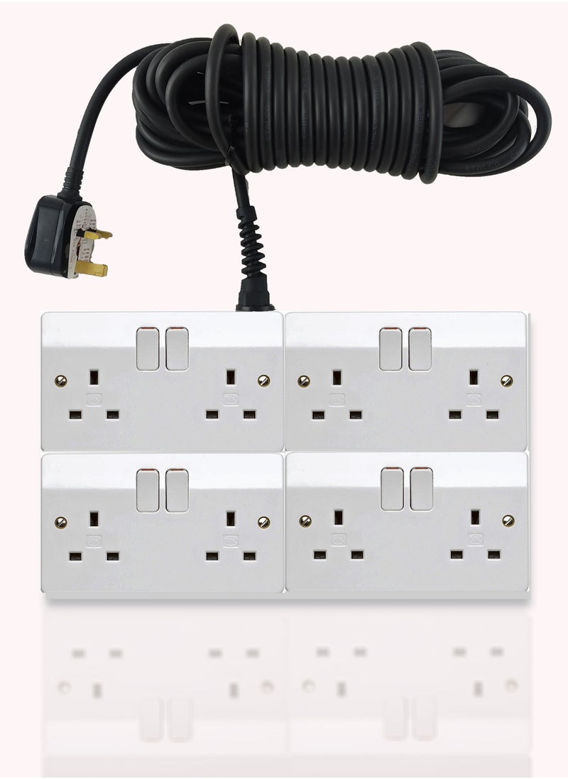 Hassan Hassan 4-Outlet Power Combo for Heavy Duty Use  - Image 1