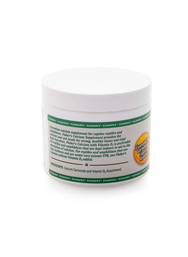 Fluker's Fluker's Calcium Reptile Supplement with added Vitamin D3, 4 oz.  - Image 2