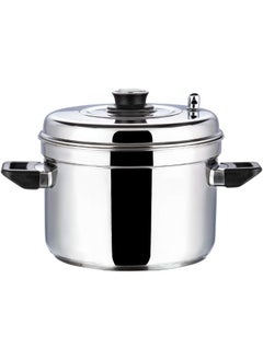 VINOD Vinod Stainless Steel Multipurpose Pot Small - 3 Idly / 3 Dhokla Stand, VIC002, Cooker, Idli Maker, Steamer  - Image 1