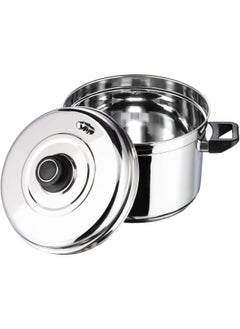 VINOD Vinod Stainless Steel Multipurpose Pot Small - 3 Idly / 3 Dhokla Stand, VIC002, Cooker, Idli Maker, Steamer  - Image 4