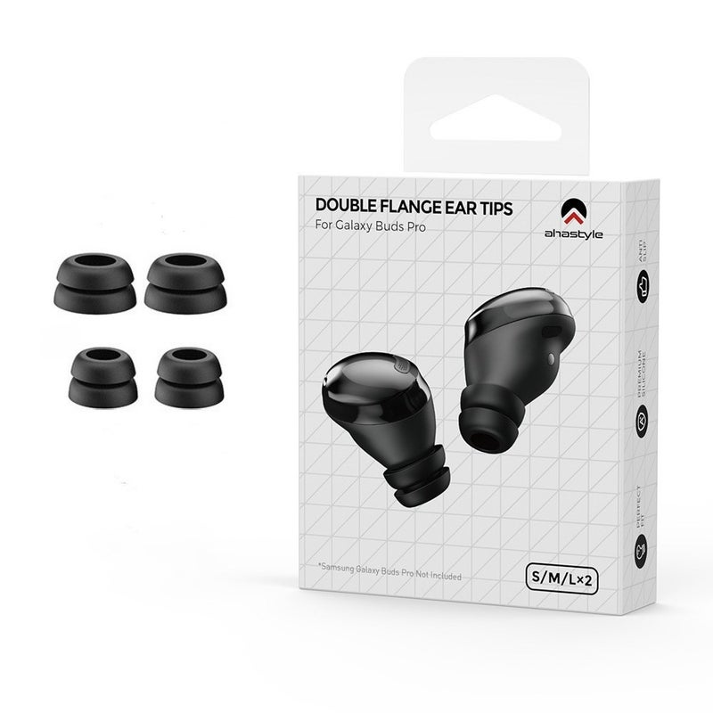 Samsung Buds Pro Silicone Eartips Caps Black SL pair (Buds Pro) 