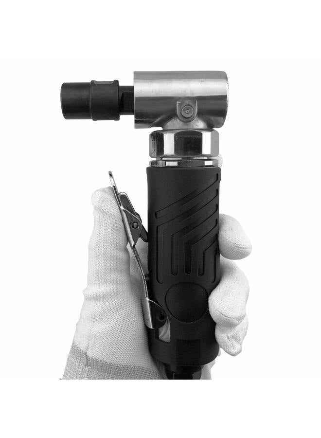 PROSHI 1/4 inch angle air die grinder with 4 pcs 2" roll lock sanding discs - Image 3