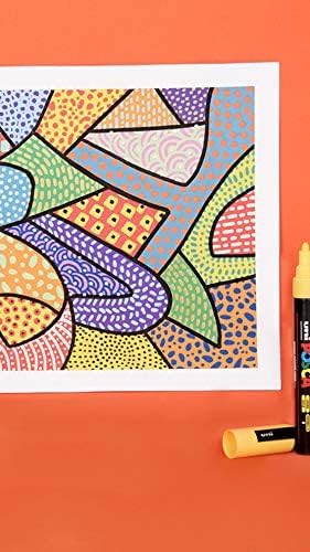 بوسكا Posca Uni Marker Paint Set - 8 Colors - Image 5