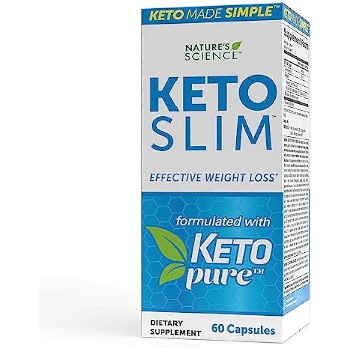 Nature's Science Keto Slim, 60ct - Image 1