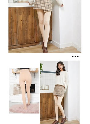 TECHNO 8Q Winter Women's Corset Socks with Polar Fleece Inside for Legs, Hips and Lower Abdomen  - Image 3