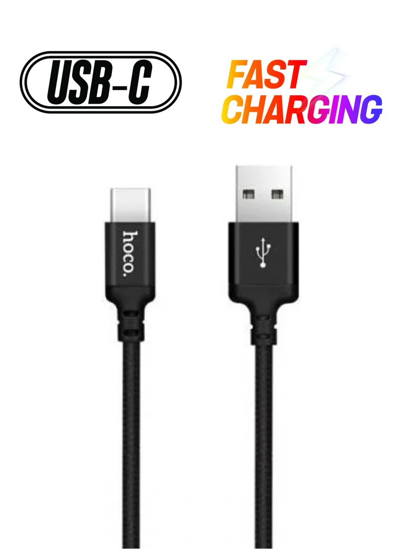 بولهاموبيل Polham 2.0A 1 Meter USB To Type C Ultra Fast Charging and Data Cable, Surge Protected, Durable Cable