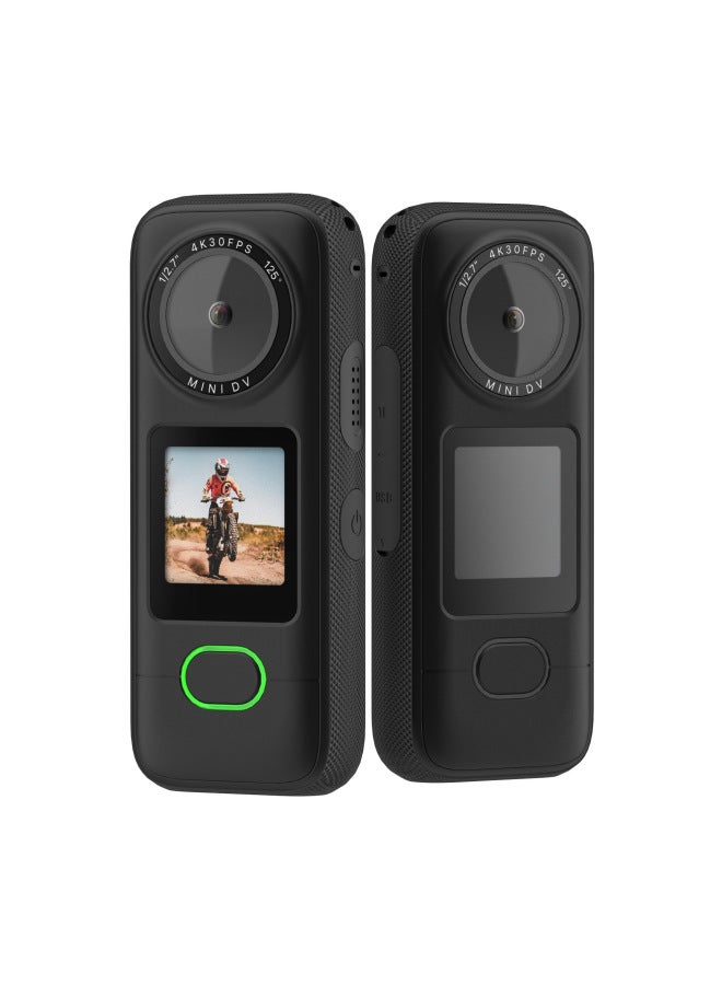 4K Riding Sports Camera Waterproof Anti-shake HD Wifi Touch Screen Driving Recorder Camera Pocket Thumb Camera-Color:64GB Memory Card For M3 Camera 】 - Image 3