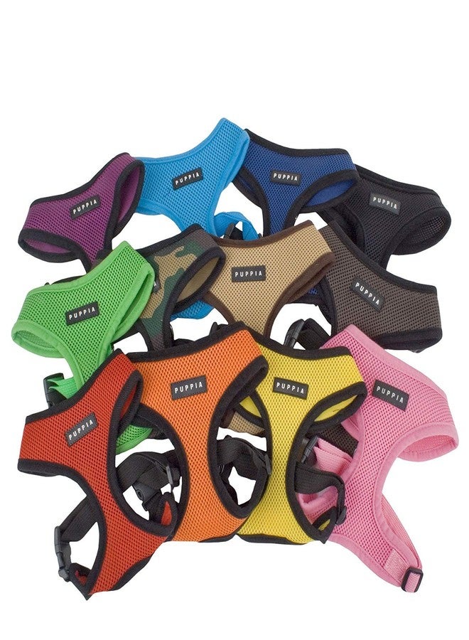 Puppia Soft Dog Harness No Choke Over-The-Head Triple Layered Breathable Mesh Adjustable Chest Belt and Quick-Release Buckle, Black, XX-Large - Image 3