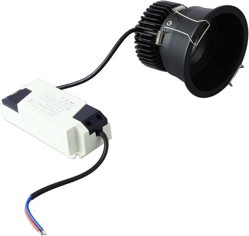 ZJchao 10W Angle LED Recessed with Eye, for Home and Business Lighting Solutions (Black) - Image 4