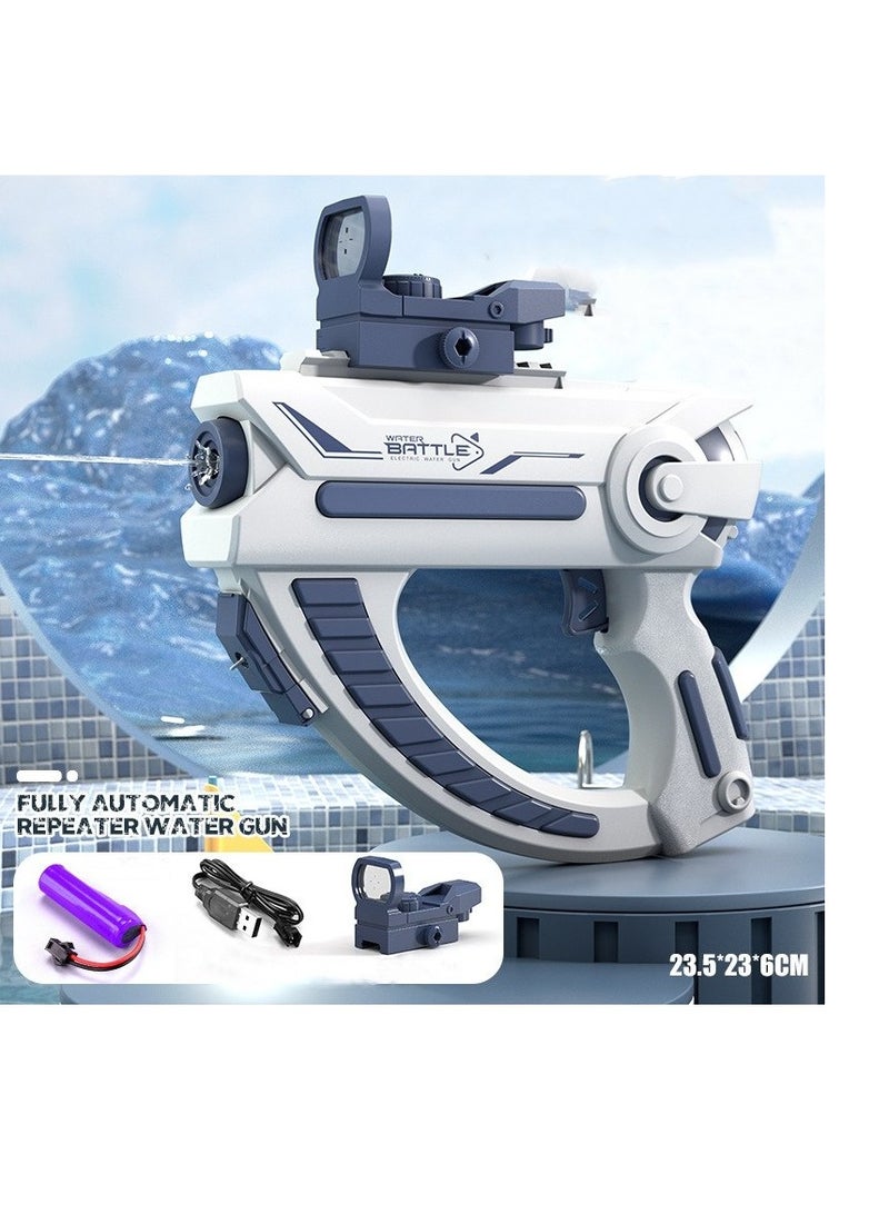 BAIG Electric Water Gun Toy Full Automatic Summer Toys for Beach Kids Adults Glock Toy Pressure Water Electric Gun Toy Gun Water - Image 1