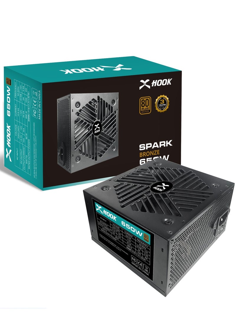 Hook Hook SPARK 650W 80+ Bronze - Power Supply - Image 1