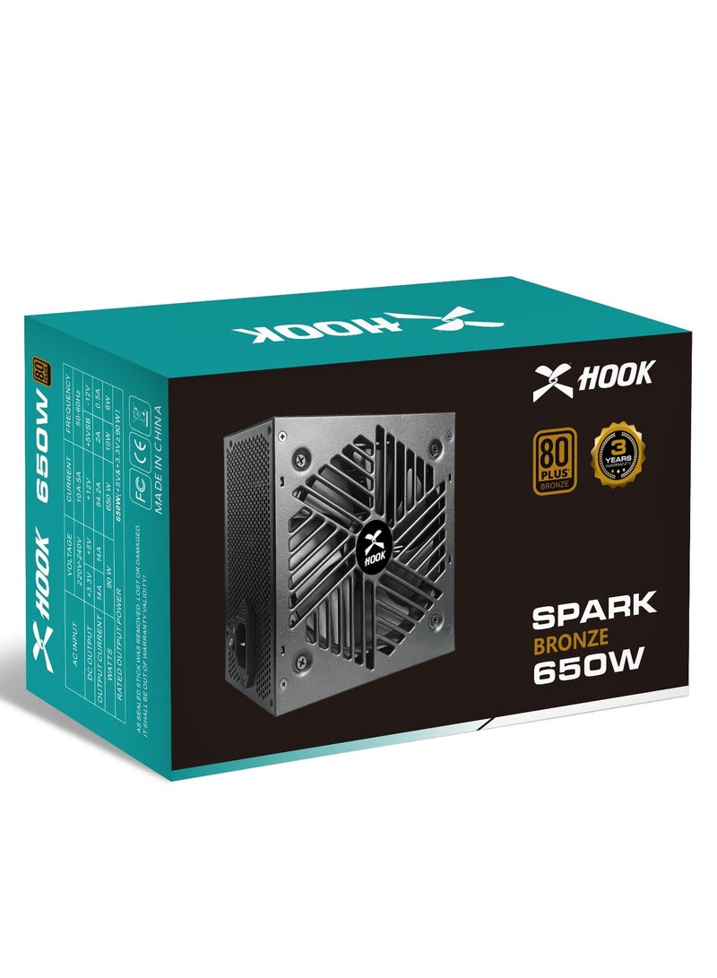Hook Hook SPARK 650W 80+ Bronze - Power Supply - Image 2