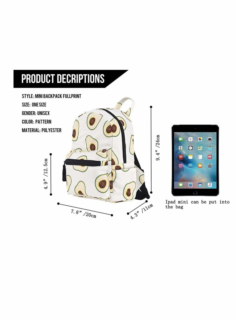 KASTWAVE - Mini Pack Polyester Bag Practical, Wearable and Durable School Backpack (10 inch, Avocado) - Image 1