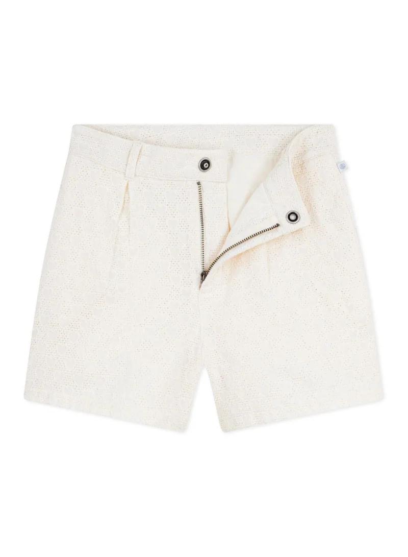 بيتي باتو Children's cotton shorts with a heart motif