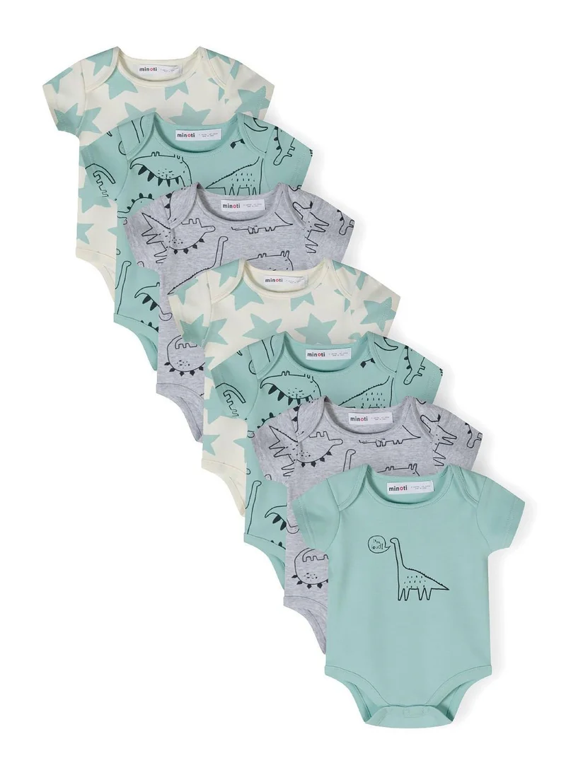 مينوتي Baby 7 Pack Short Sleeve Bodysuits