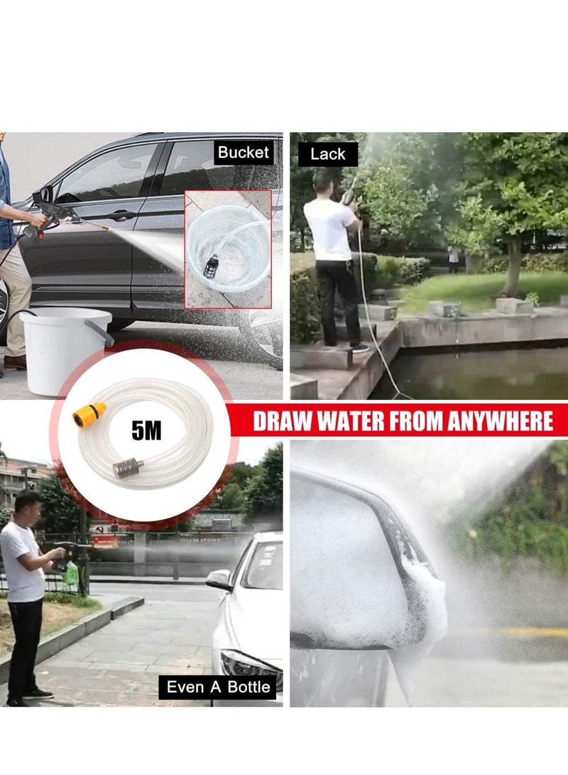 Cordless Electric High Pressure Washer Multicolour  - Image 4