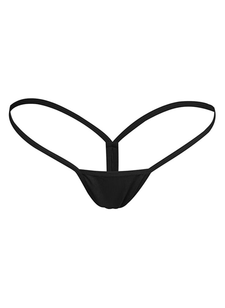 STAUD - Women's G-String Lace Thongs Panties Underwear, 5pcs Low Rise T-Back Underpants, Lace T Pants One Line Low Waist Comfortable G-String Underwear Thongs Panties Lingerie Underwear (Size: L) - Image 1