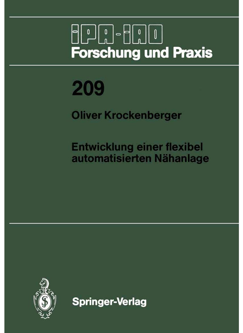 Entwicklung einer flexibel automatisierten Nähanlage 