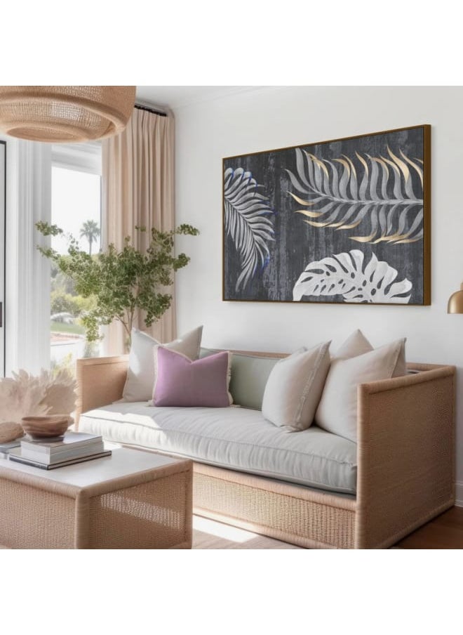 Home Gallery - Abstract illustrations gray department art creation mural framed wall art 120x80 - Image 1