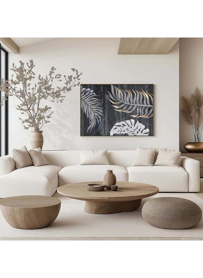 Home Gallery - Abstract illustrations gray department art creation mural framed wall art 120x80 - Image 1