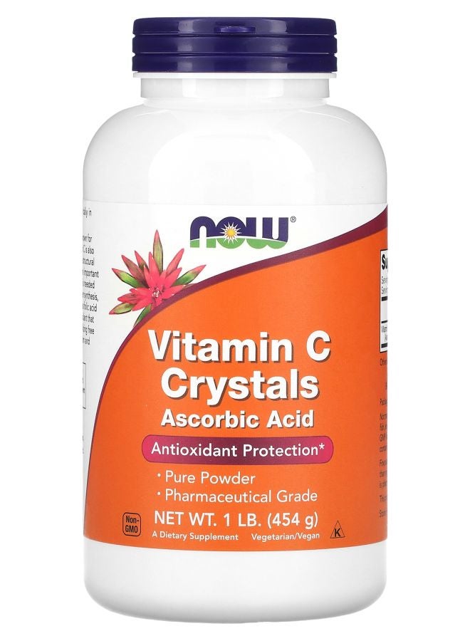 now Vitamin C Crystals 1 lb (454 g)