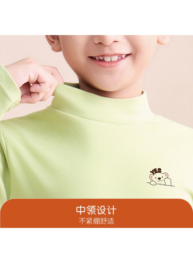 Fenton mid-neck Ultra-stretch Non-binding Kids' Thermal Underwear Sleep Set For Boys And Girls - Image 5