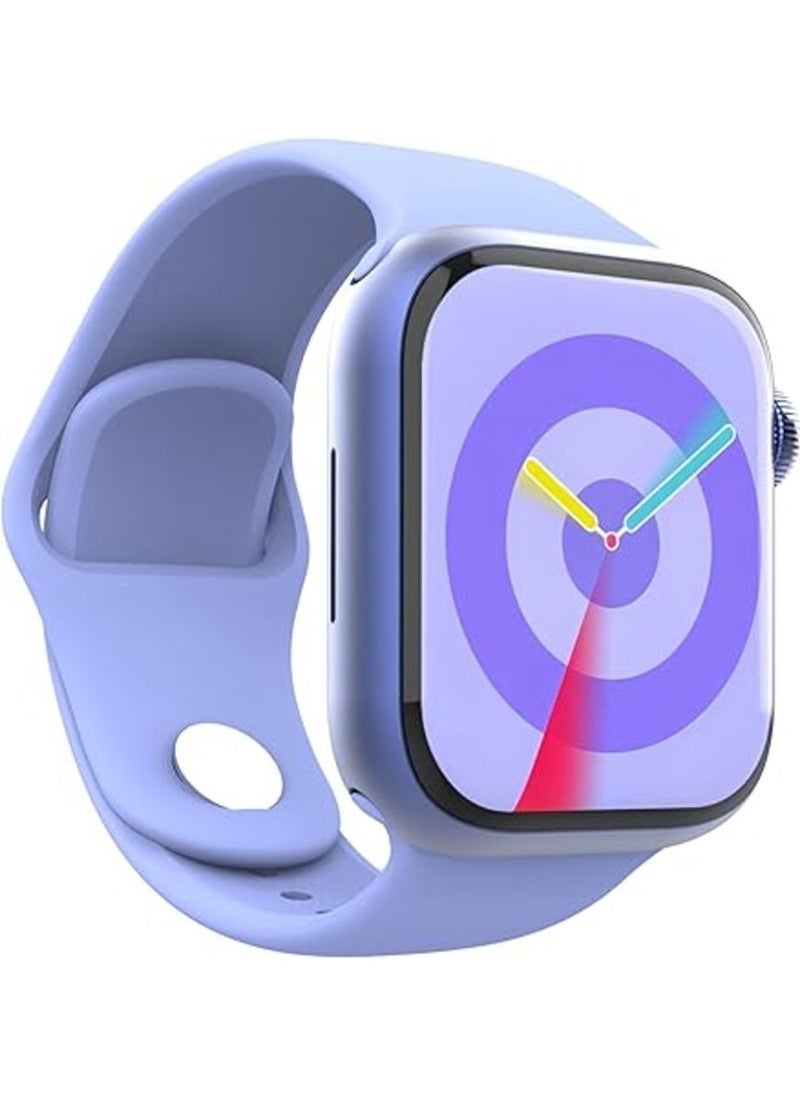 Gravity GS9 Mini Smartwatch with 1.75-Inch AMOLED Touchscreen in Elegant Purple, Always-On Display, Raise to Wake Technology, 24/7 Health Monitoring, Multi Sport Tracking Modes, 1 GB Storage for Music & Apps, Lightweight Design, Long Battery Life, 15 Months Warranty ‚Äì Ideal for Daily Fitness & Style - Image 2