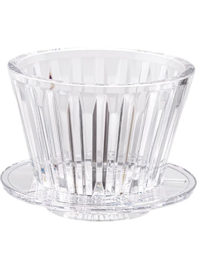 TIMEMORE Taimo Bingtong B75 Pour-Over Coffee Dripper, Cake Filter Cup, Flat Bottom Filter Cup, Home Coffee Brewing Equipment - Image 1