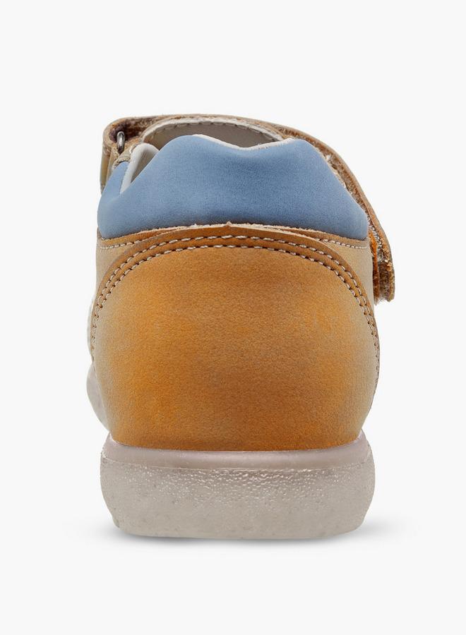 JUNIORS Solid Strap Sandals With Hook And Loop Closure - Image 4