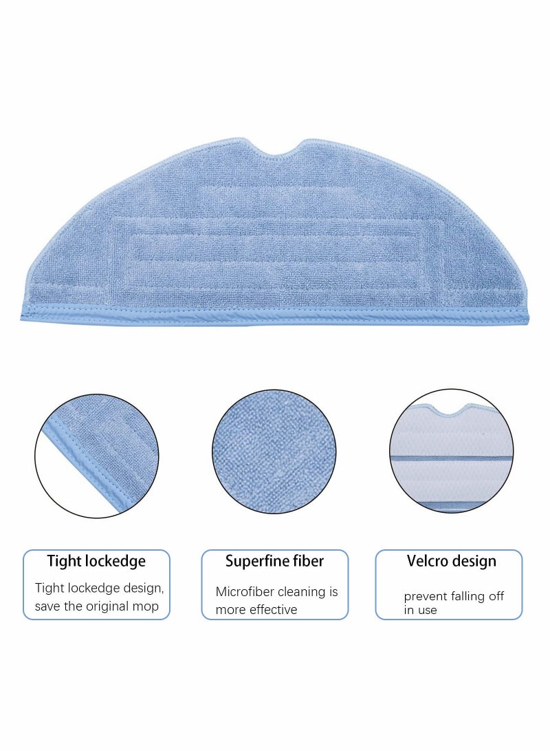 10 Pack Microfiber Mop Head Replacement Pads for S7 T7S T7 Plus - Ideal for Hardwood Floor Cleaning - Image 5