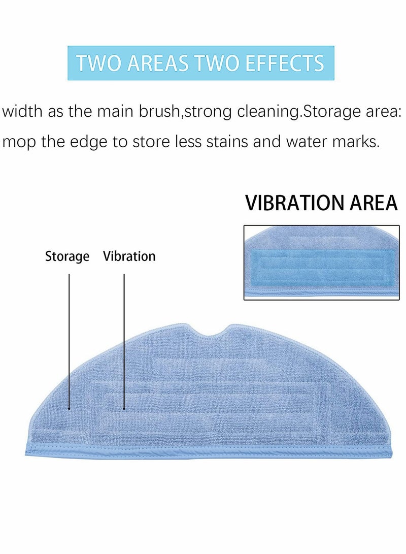10 Pack Microfiber Mop Head Replacement Pads for S7 T7S T7 Plus - Ideal for Hardwood Floor Cleaning - Image 4