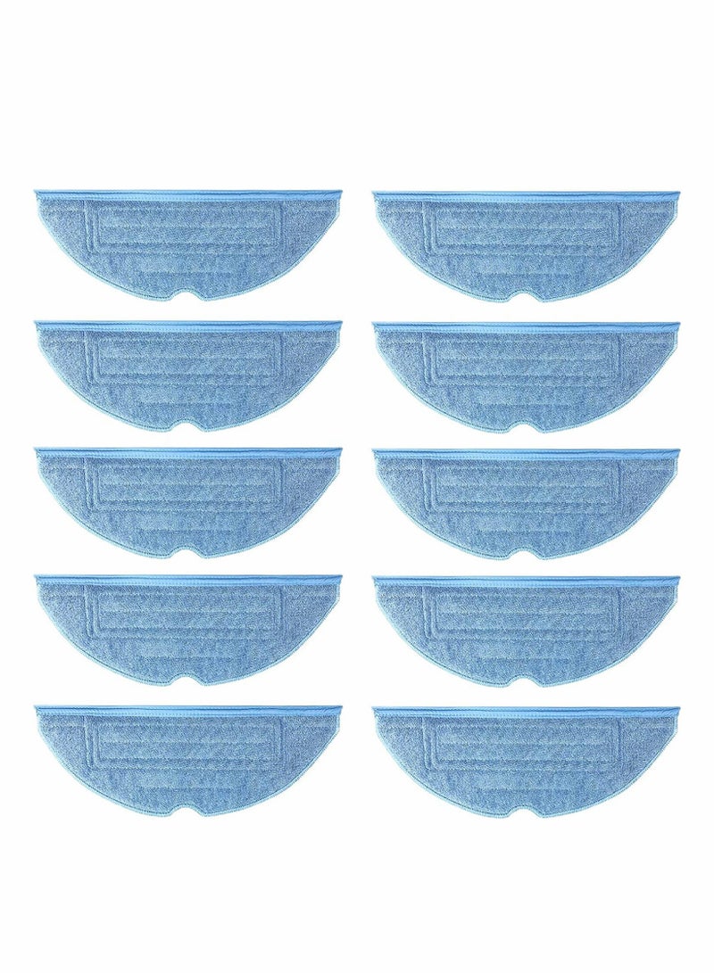10 Pack Microfiber Mop Head Replacement Pads for S7 T7S T7 Plus - Ideal for Hardwood Floor Cleaning - Image 1