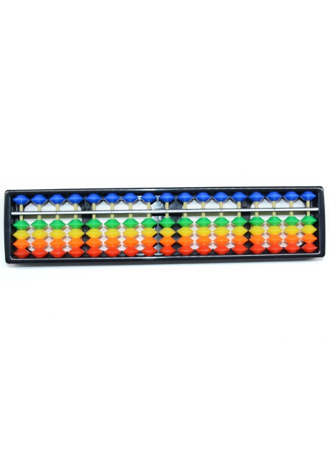 17-Stage Colorful ABS Plastic Abacus - Perfect Choice for Children's Mental Math Learning