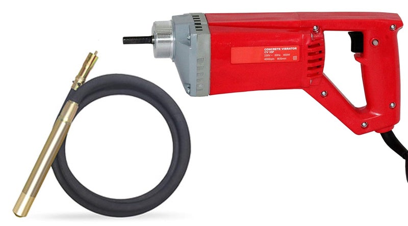 Digital Craft Digital Craft Electrical Concrete Vibrator 35mm Handheld Cement Soil Mixer Bulitin Cement Vibrator Construction Tools Angle Drill 