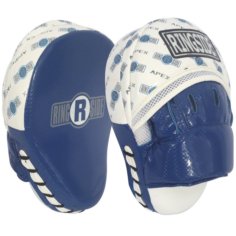 Ringside Apex Boxing MMA Punch Mitt (One Size) , White/Red - Image 2
