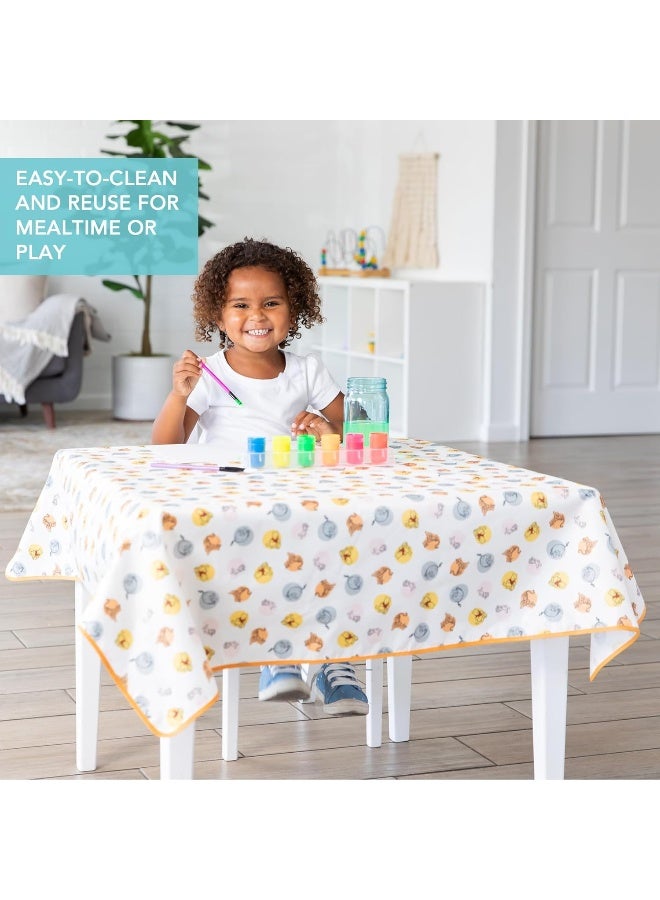 Bumkins Baby Splat Mat for Under High Chair, Disney Winnie The Pooh Waterproof Washable Cloth - Image 4