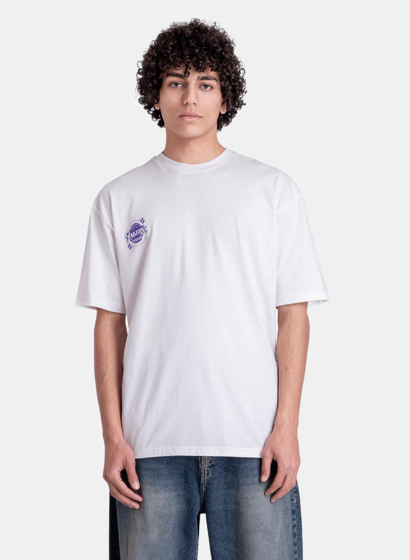 NBA Lakers Double Print Tee - Image 1