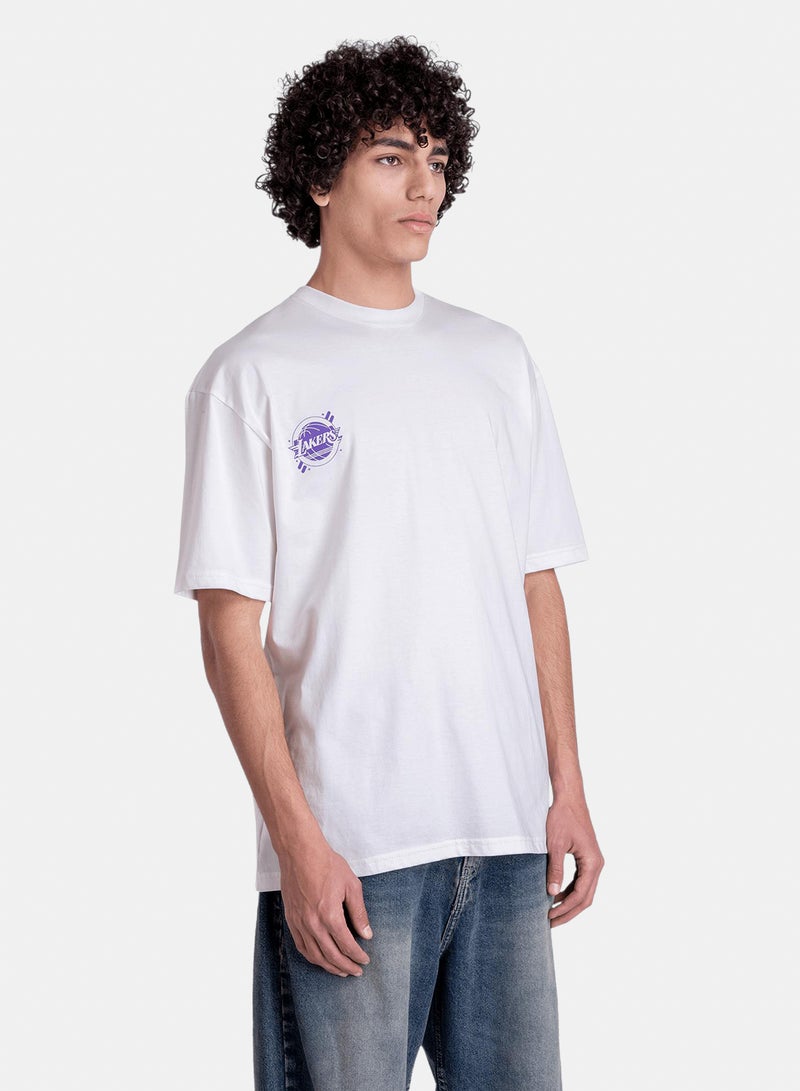 NBA Lakers Double Print Tee - Image 3